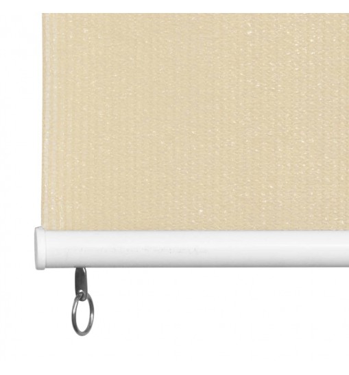 vidaXL Outdoor Roller Blind 39.4"x55.1" Cream