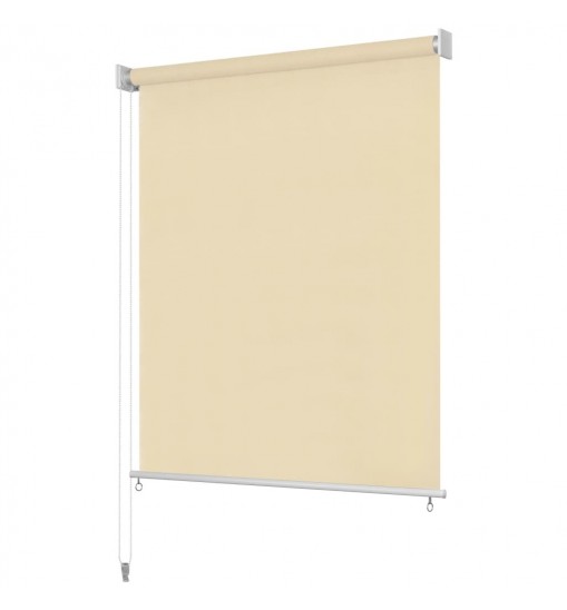 vidaXL Outdoor Roller Blind 70.9"x90.6" Cream