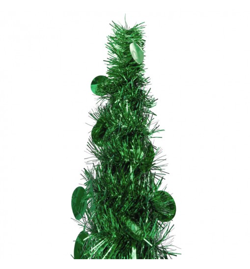 vidaXL Pop-up Artificial Christmas Tree Green 5 ft PET