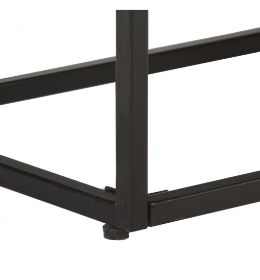 vidaXL TV Stand 70.9"x11.8"x19.7" Rough Mango Wood