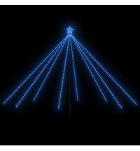 vidaXL Christmas Tree Lights Indoor Outdoor 576 LEDs Blue12 ft