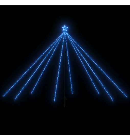 vidaXL Christmas Tree Lights Indoor Outdoor 576 LEDs Blue12 ft