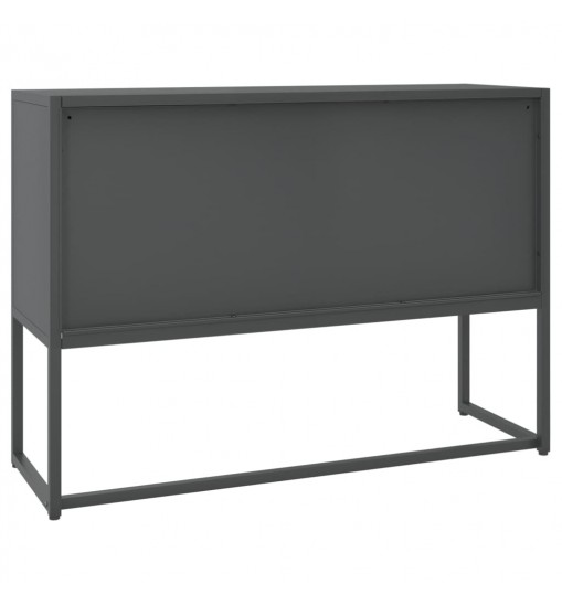 vidaXL Sideboard Anthracite 41.3"x13.8"x29.5" Steel