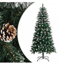 vidaXL Artificial Christmas Tree with Stand Green 47.2" PVC