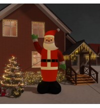 vidaXL Inflatable Santa Claus with LEDs 16 ft