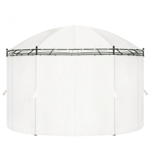 vidaXL Gazebo Cream White 208.7"x137.8"x104.3"