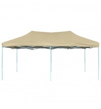 vidaXL Foldable Tent Pop-Up 9.8'x19.7' Cream White