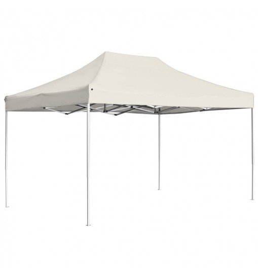 vidaXL Professional Folding Party Tent Aluminum 14.8'x9.8' Cream