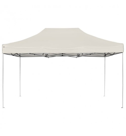 vidaXL Professional Folding Party Tent Aluminum 14.8'x9.8' Cream