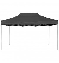 vidaXL Professional Folding Party Tent Aluminum 14.8'x9.8' Anthracite