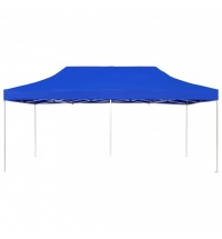 vidaXL Professional Folding Party Tent Aluminum 19.7'x9.8' Blue