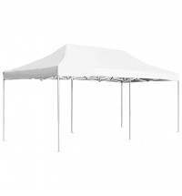 vidaXL Professional Folding Party Tent Aluminum 19.7'x9.8' White