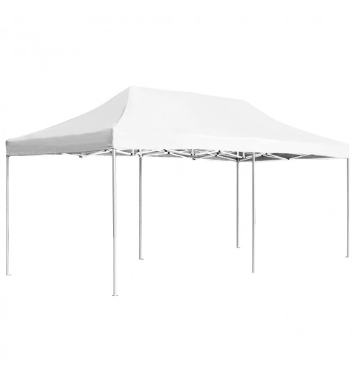 vidaXL Professional Folding Party Tent Aluminum 19.7'x9.8' White