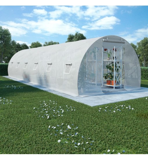 vidaXL Greenhouse 290.6 ft² 354.3"x118.1"x78.7"