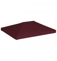 vidaXL Gazebo Top Cover 9.1 oz/yd² 9.8'x13.1' Bordeaux