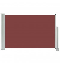 vidaXL Patio Retractable Side Awning 23.6"x118.1" Brown