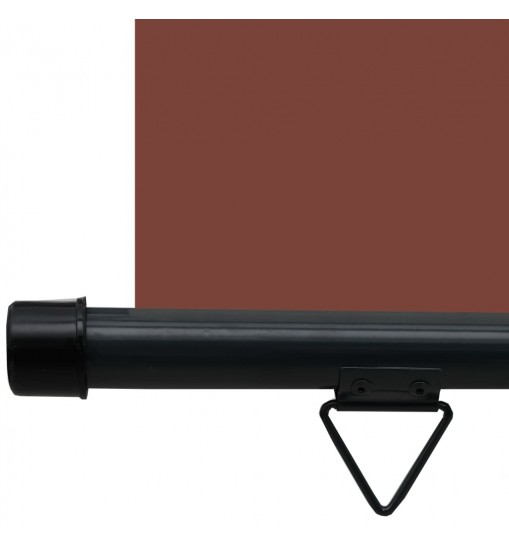 vidaXL Balcony Side Awning 55.1"x98.4" Brown