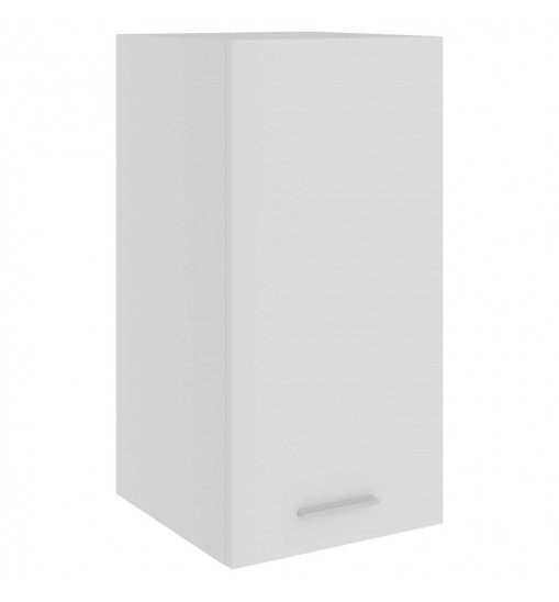 vidaXL Hanging Cabinet White 11.6"x12.2"x23.6" Engineered Wood