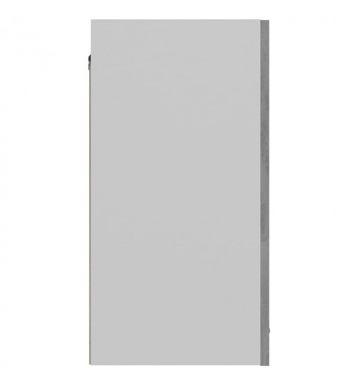 vidaXL Hanging Cabinet Concrete Gray 23.6"x12.2"x23.6" Engineered Wood