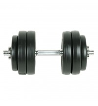 vidaXL 9 Piece Dumbbell Set 33.1 lb