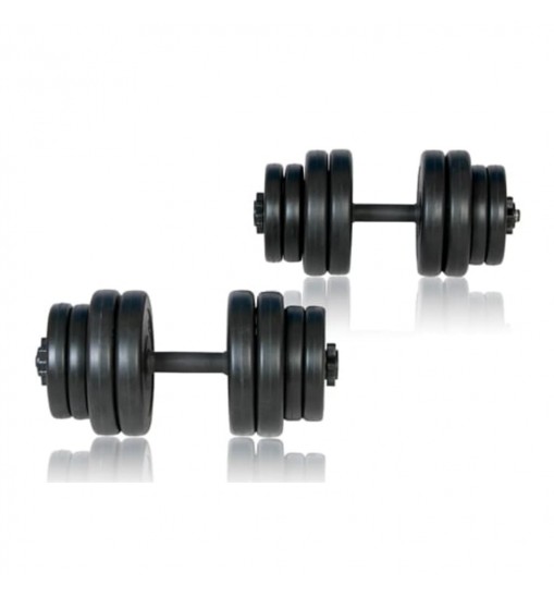 vidaXL Dumbbells 2x33.1 lb