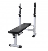 vidaXL Fitness Workout Bench Straight Weight Bench