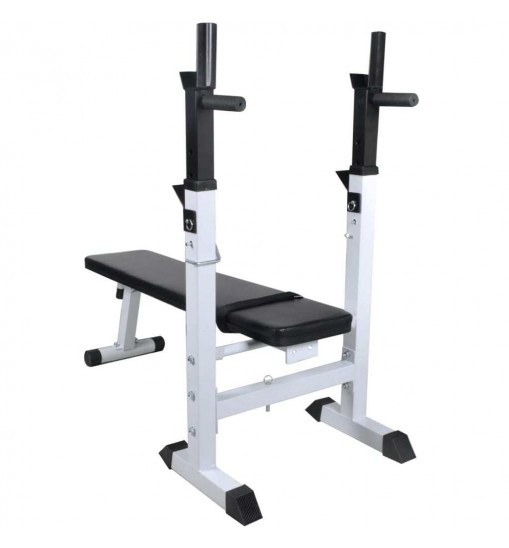 vidaXL Fitness Workout Bench Straight Weight Bench