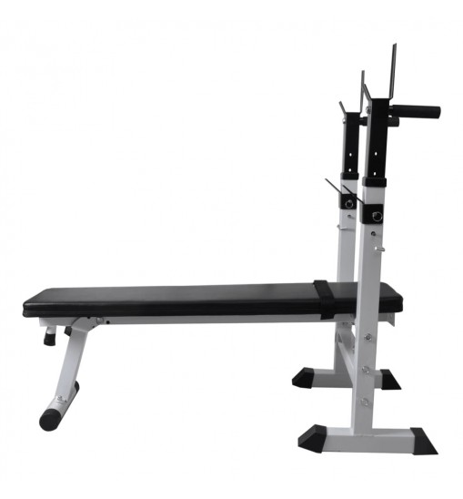 vidaXL Fitness Workout Bench Straight Weight Bench