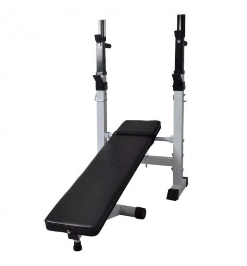 vidaXL Fitness Workout Bench Straight Weight Bench