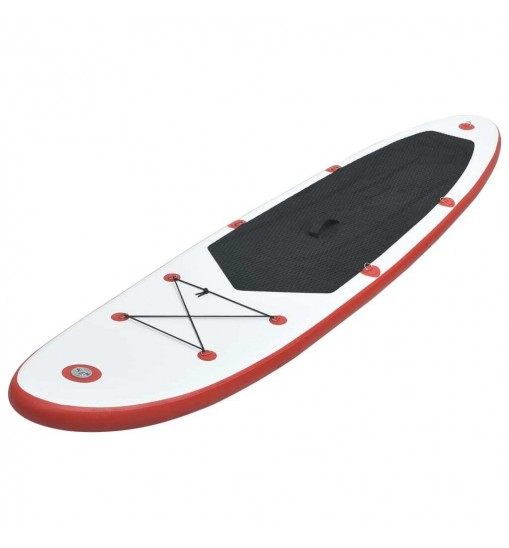 Stand Up Paddle Board Set SUP Surfboard Inflatable Red and White