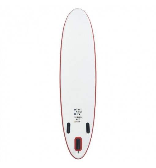 Stand Up Paddle Board Set SUP Surfboard Inflatable Red and White