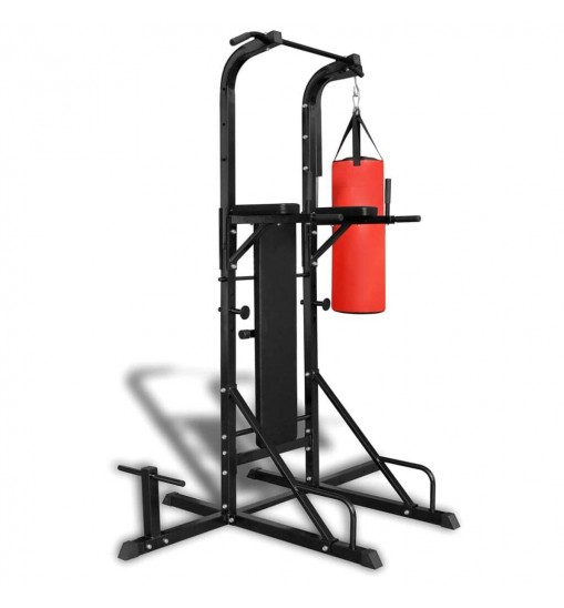 Power Tower with Sit-up Bench and Boxing Bag