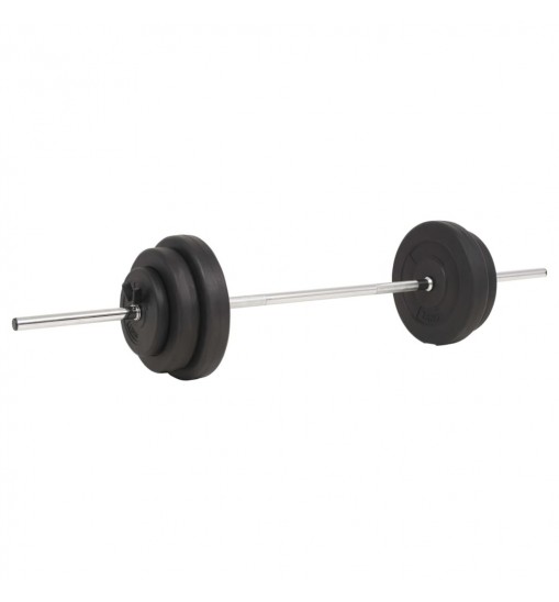 vidaXL Barbell Set 66.1 lb