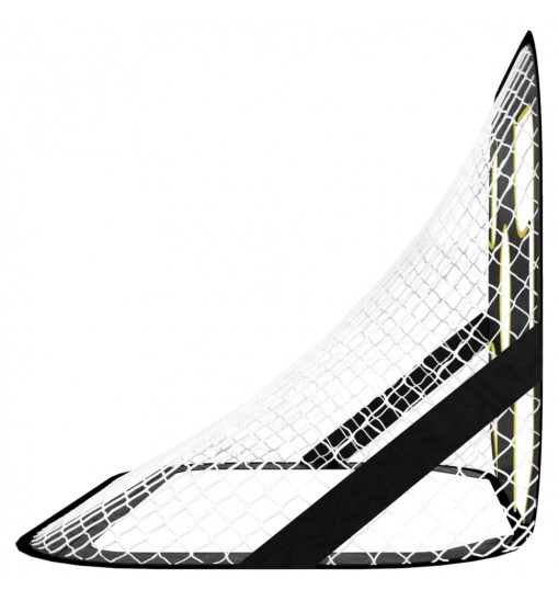 vidaXL Football Goal Net with Target 47.2"x31.5"x31.5" Polyester