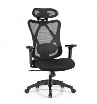 High Back Mesh Executive Chair with Adjustable Lumbar Support