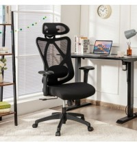 High Back Mesh Executive Chair with Adjustable Lumbar Support