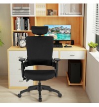 Reclining Computer Desk Chair with 3D Armrests and Headrest