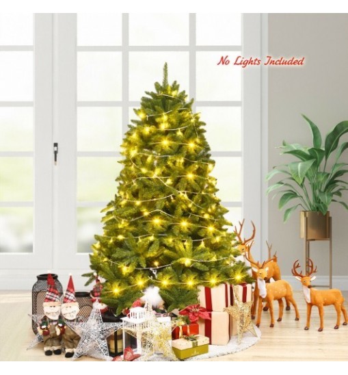 5 Feet Artificial Fir Christmas Tree with 600 Branch Tips