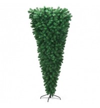 7 Feet Unlit Upside Down Artificial Christmas Tree