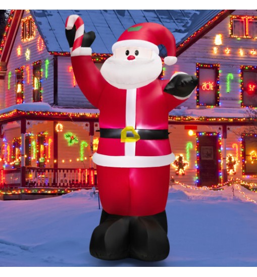 8 Feet Inflatable Santa Claus Decoration