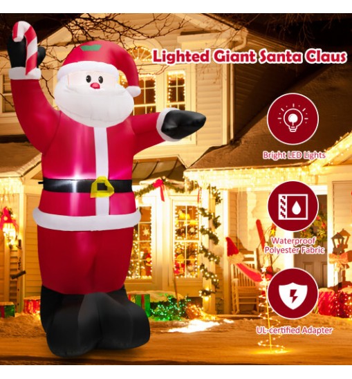 8 Feet Inflatable Santa Claus Decoration