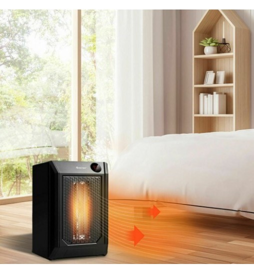 1500 W Remote Control Portable Electric Digital Quartz Space Heater