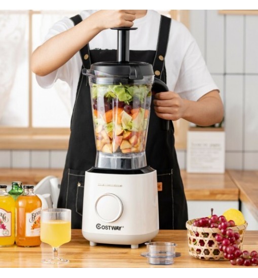 1500W Countertop Smoothies Blender with 10 Speed and 6 Pre-Setting Programs