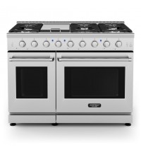 48 Inches Freestanding Natural Gas Range with 7 Burners Cooktop