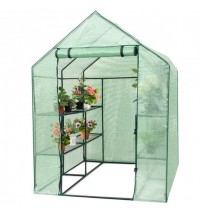 8 shelves Mini Walk In Greenhouse Outdoor Gardening Plant Green House