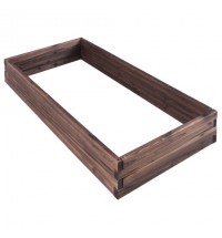 Elevated Wooden Garden Planter Box Bed Kit