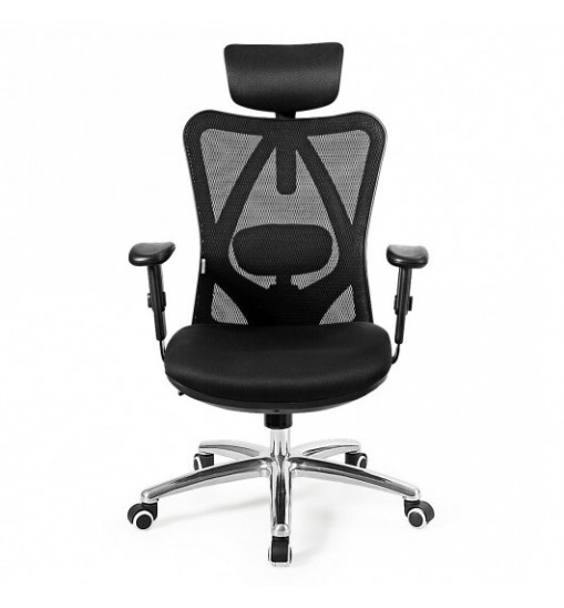 Adjustable Height Mesh Swivel High Back Office Chair