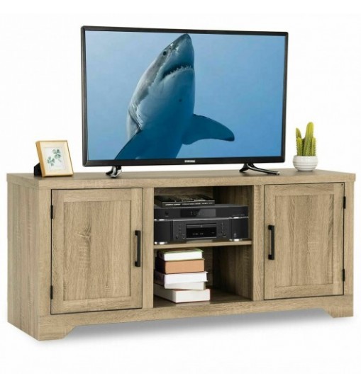 Rustic TV Stand  Entertainment Center Storage Cabinet