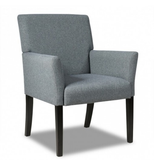 Executive Guest Chair Reception Waiting Room Arm Chair-Gray