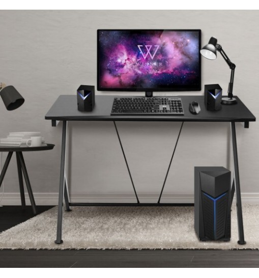 Home Office Modern Ergonomic Study Computer Desk for Small Space